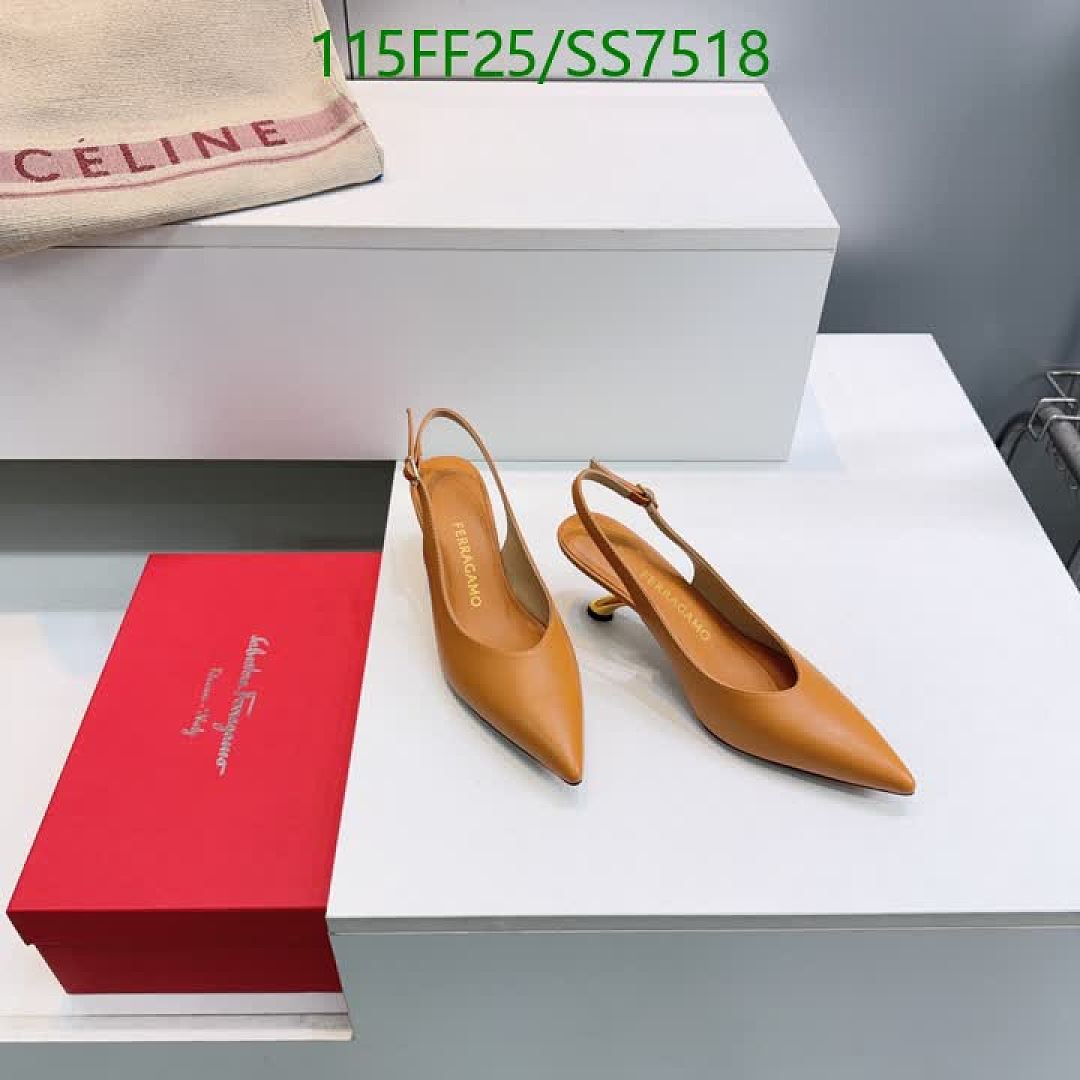 Ferragamo-Women Shoes Code: SS7518 $: 115USD