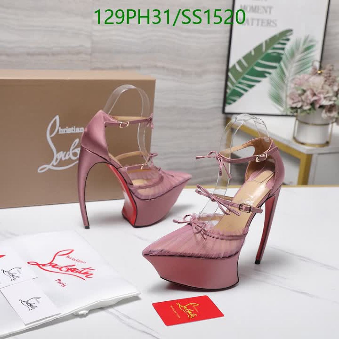 Christian Louboutin-Women Shoes Code: SS1520 $: 129USD