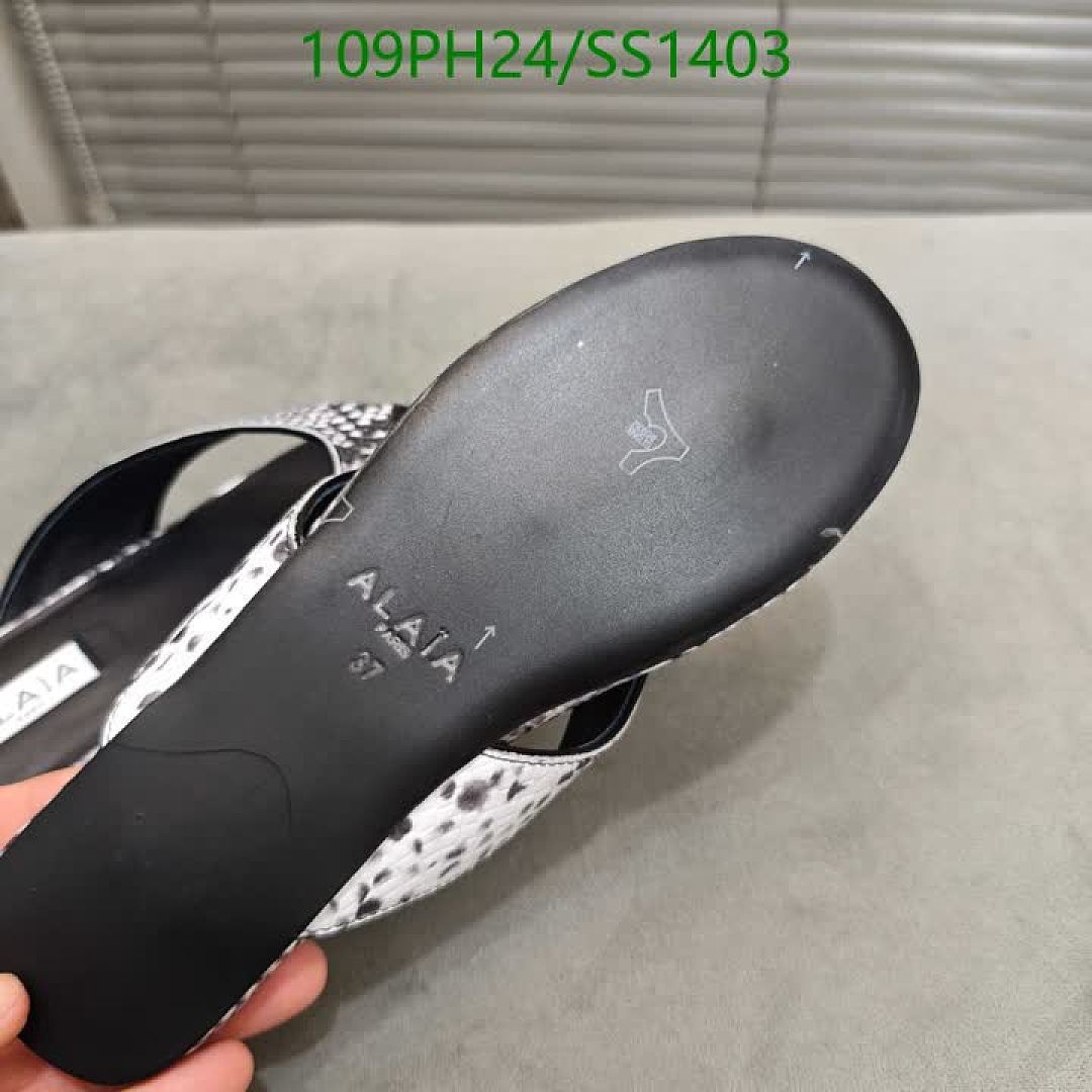 Alaia-Women Shoes Code: SS1403 $: 109USD