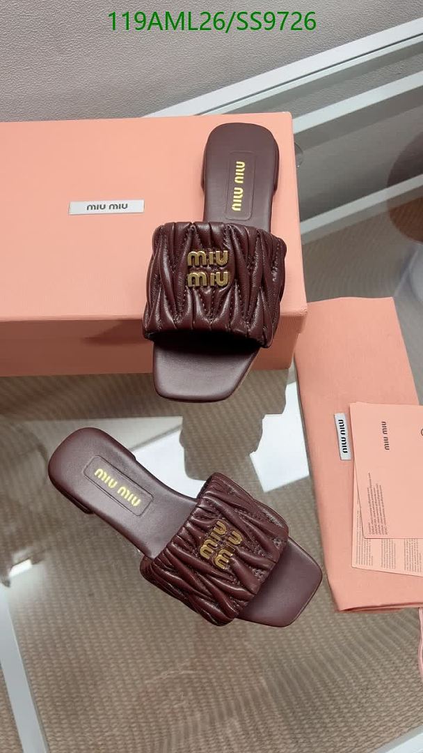 Miu Miu-Women Shoes Code: SS9726 $: 119USD