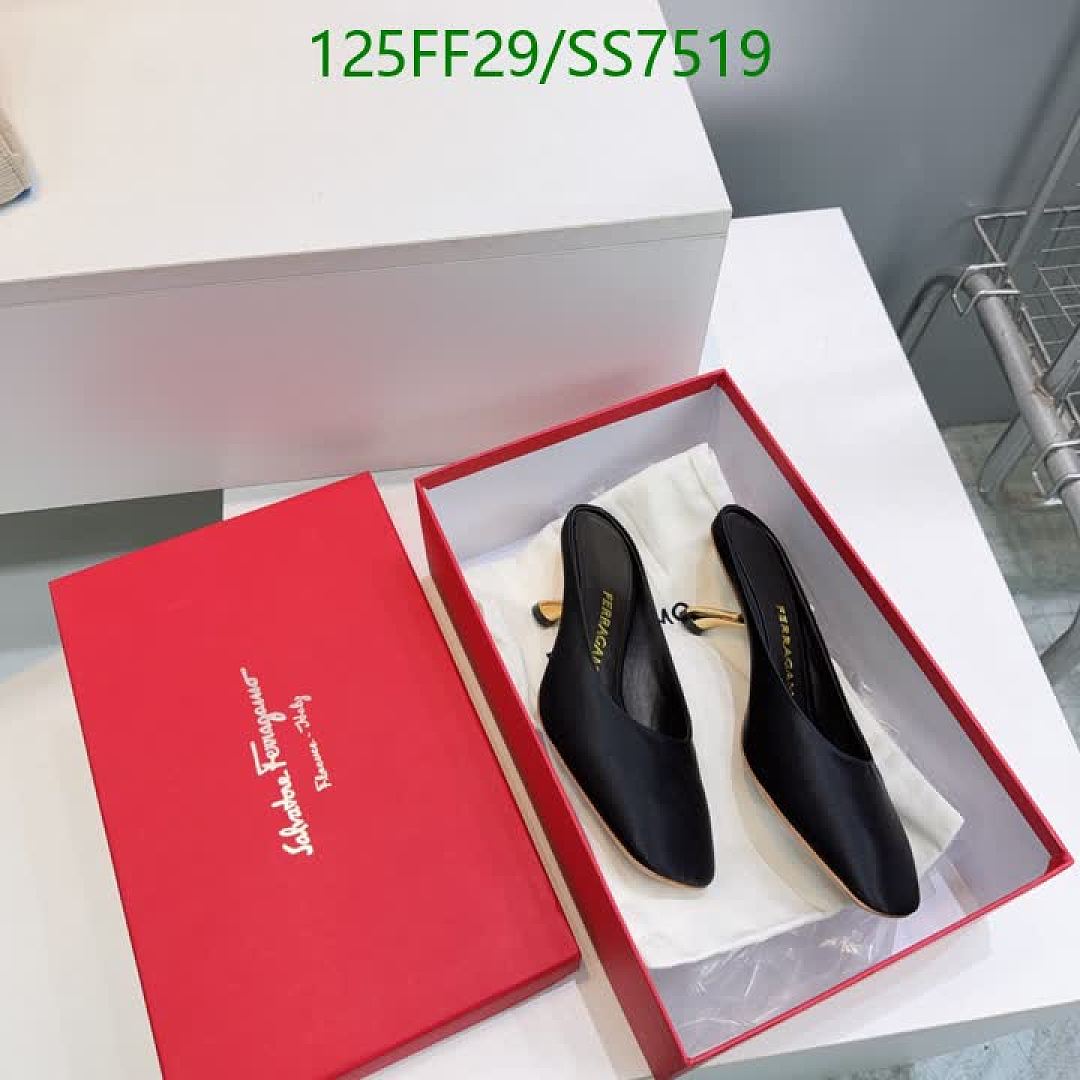 Ferragamo-Women Shoes Code: SS7519 $: 125USD
