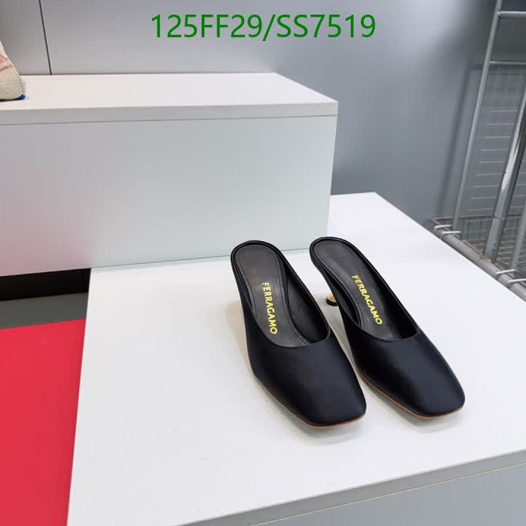 Ferragamo-Women Shoes Code: SS7519 $: 125USD