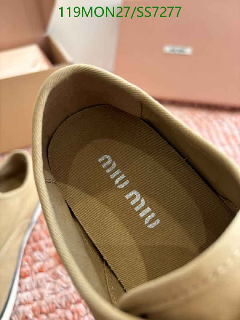 Miu Miu-Women Shoes Code: SS7277 $: 119USD
