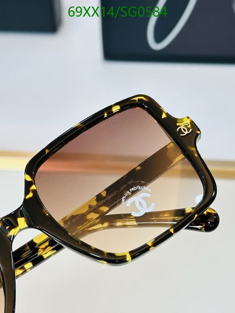 Chanel-Glasses Code: SG0584 $: 69USD
