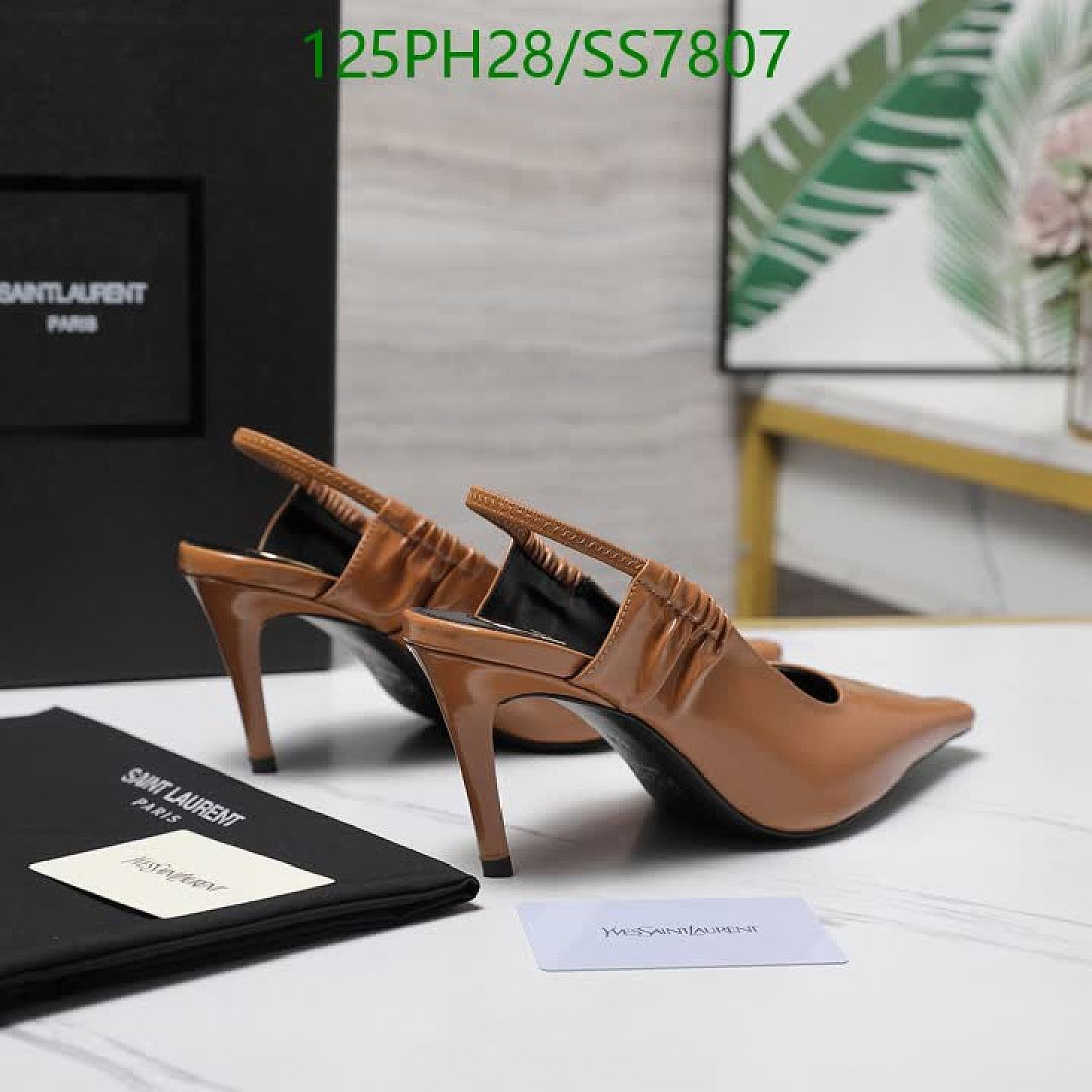 YSL-Women Shoes Code: SS7807 $: 125USD