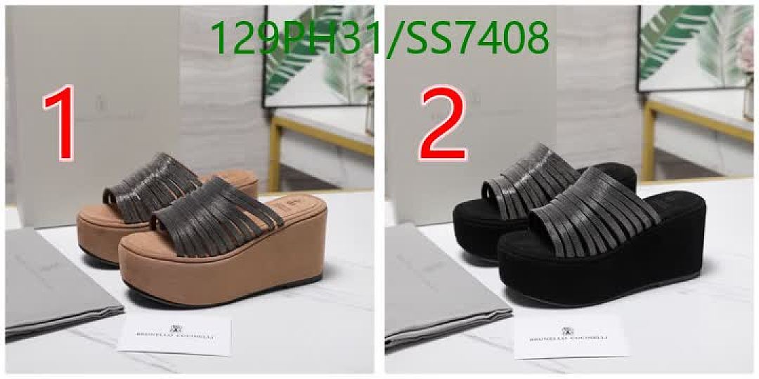 Brunello Cucinelli-Women Shoes Code: SS7408 $: 129USD