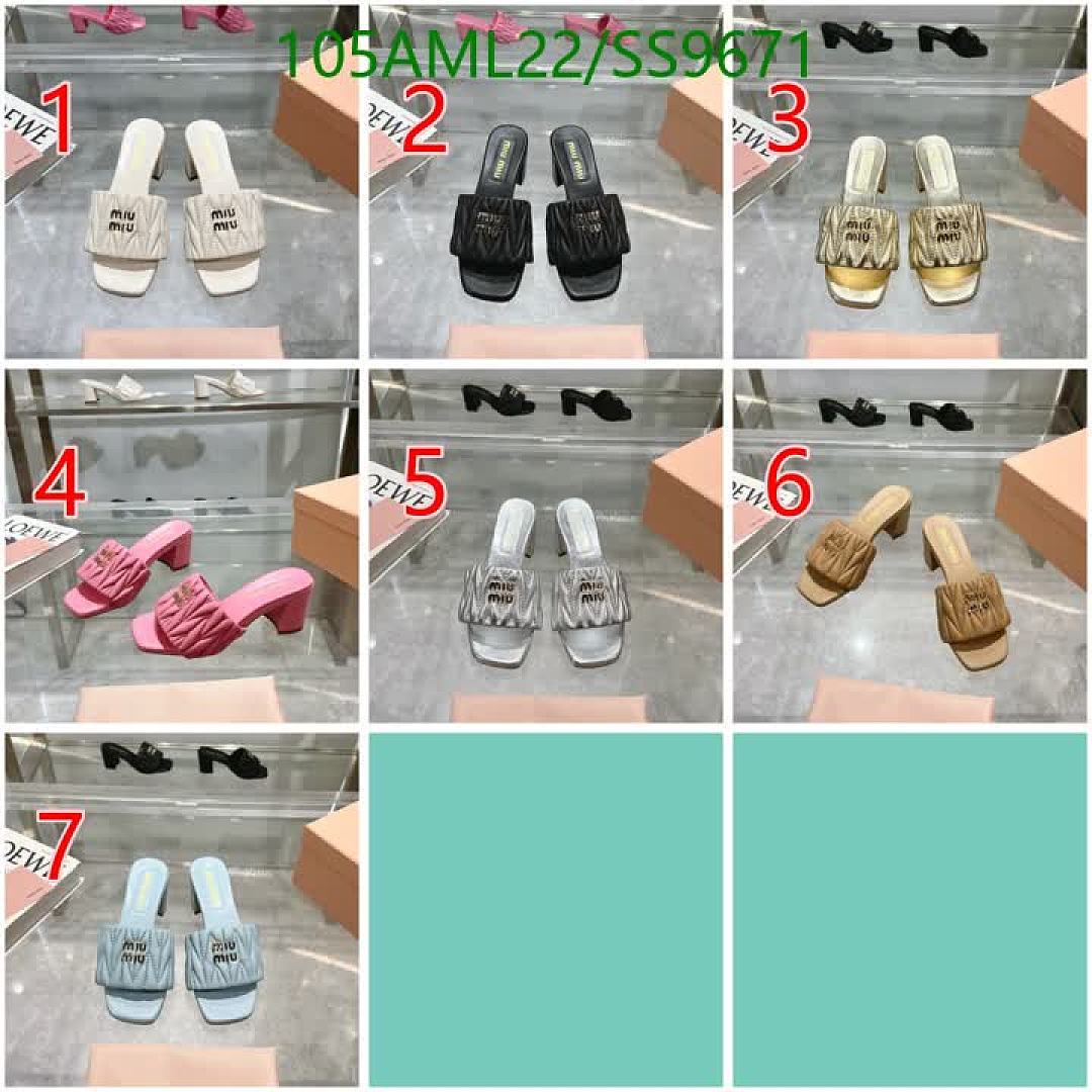 Miu Miu-Women Shoes Code: SS9671 $: 105USD