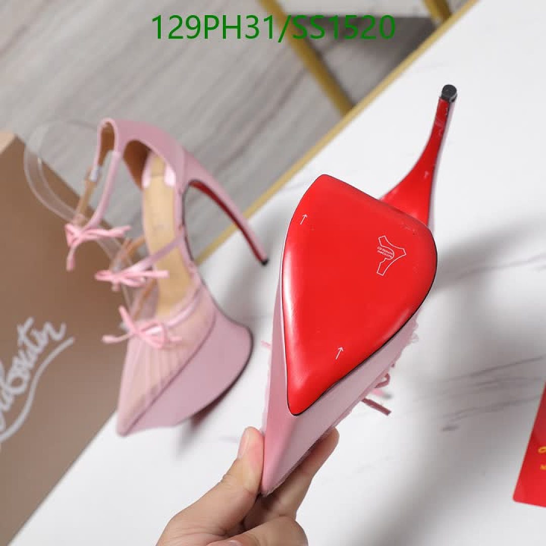 Christian Louboutin-Women Shoes Code: SS1520 $: 129USD