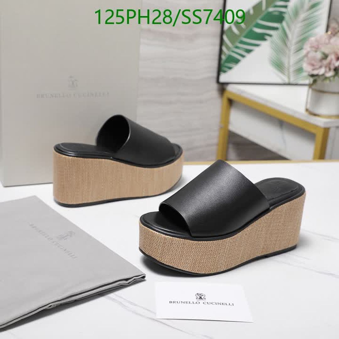 Brunello Cucinelli-Women Shoes Code: SS7409 $: 125USD