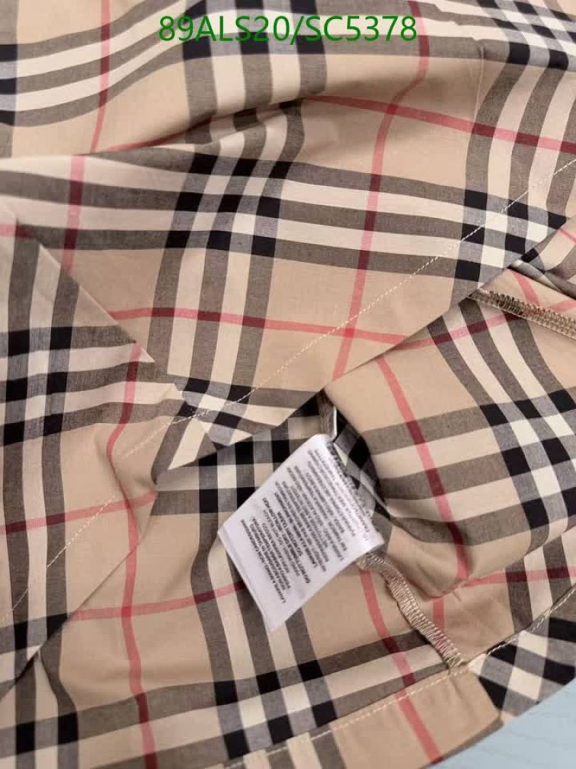 Burberry-Kids Clothing Code: SC5378 $: 89USD