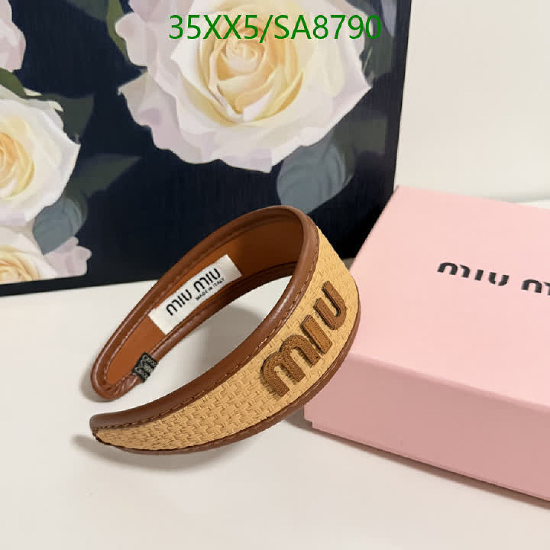 MIU MIU-Headband Code: SA8790 $: 35USD
