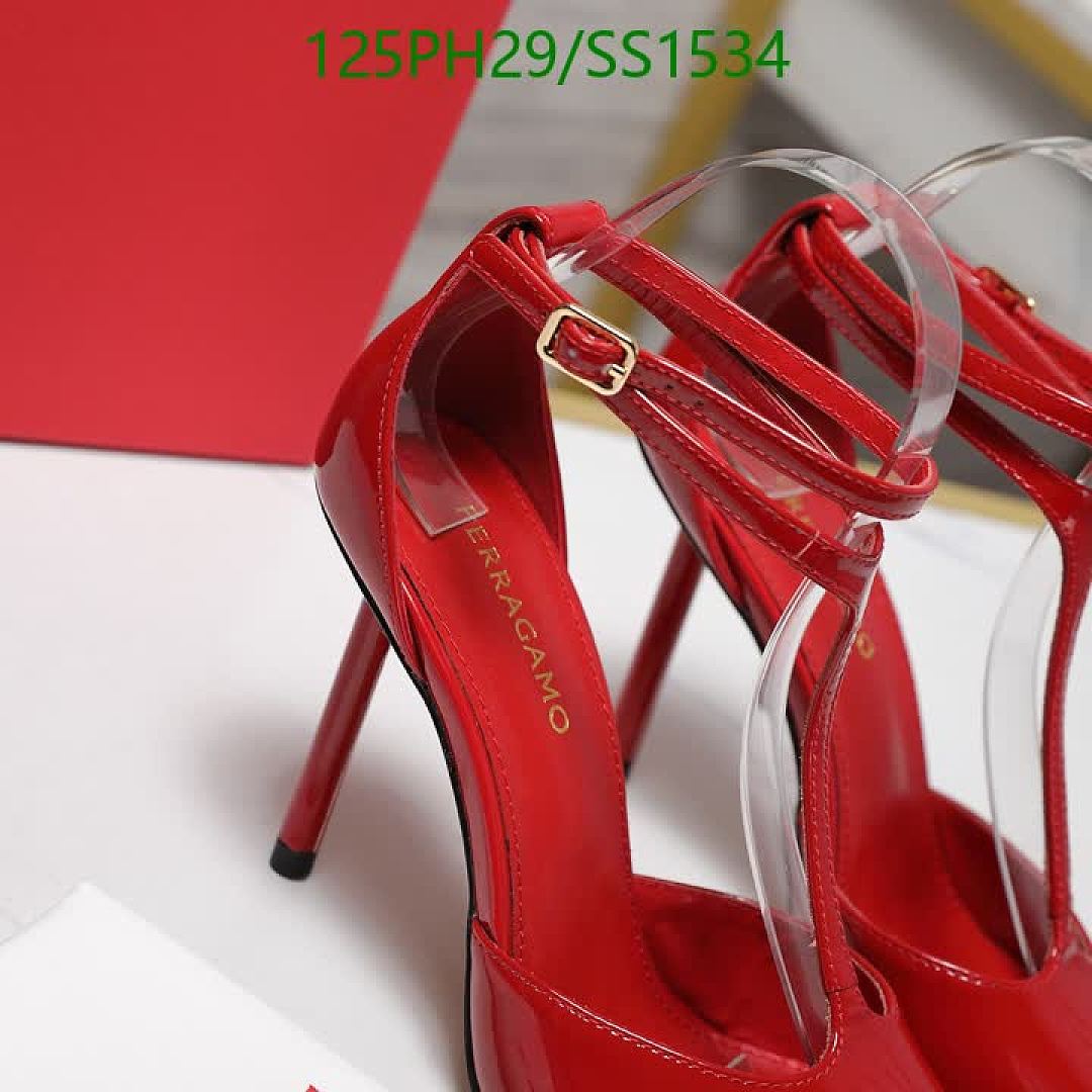 Ferragamo-Women Shoes Code: SS1534 $: 125USD