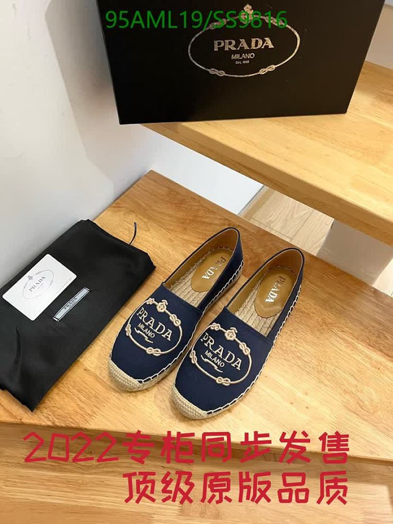 Prada-Women Shoes Code: SS9816 $: 95USD