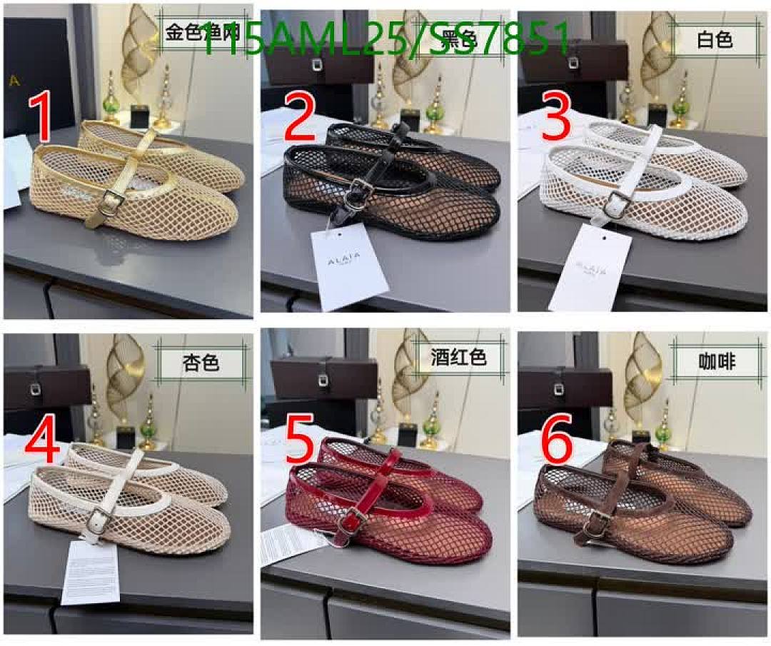 Alaia-Women Shoes Code: SS7851 $: 115USD