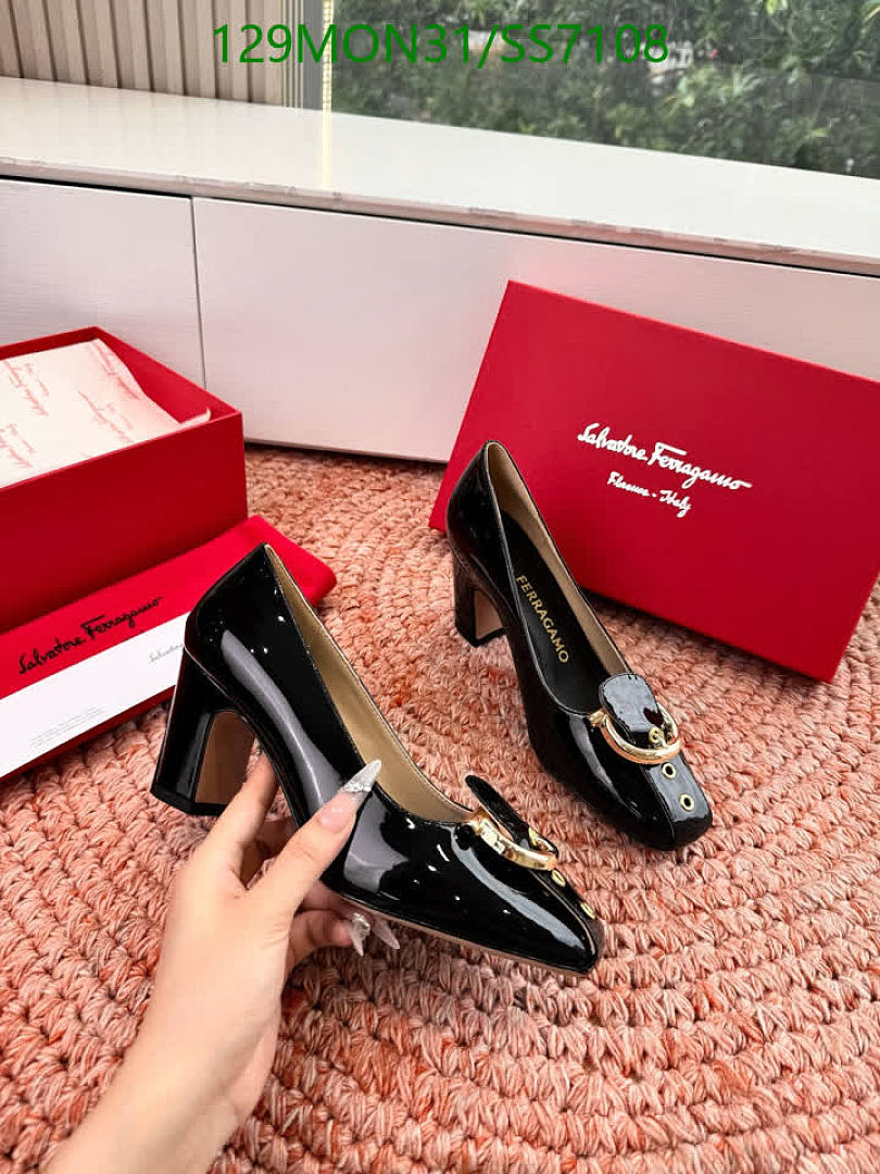 Ferragamo-Women Shoes Code: SS7108 $: 129USD