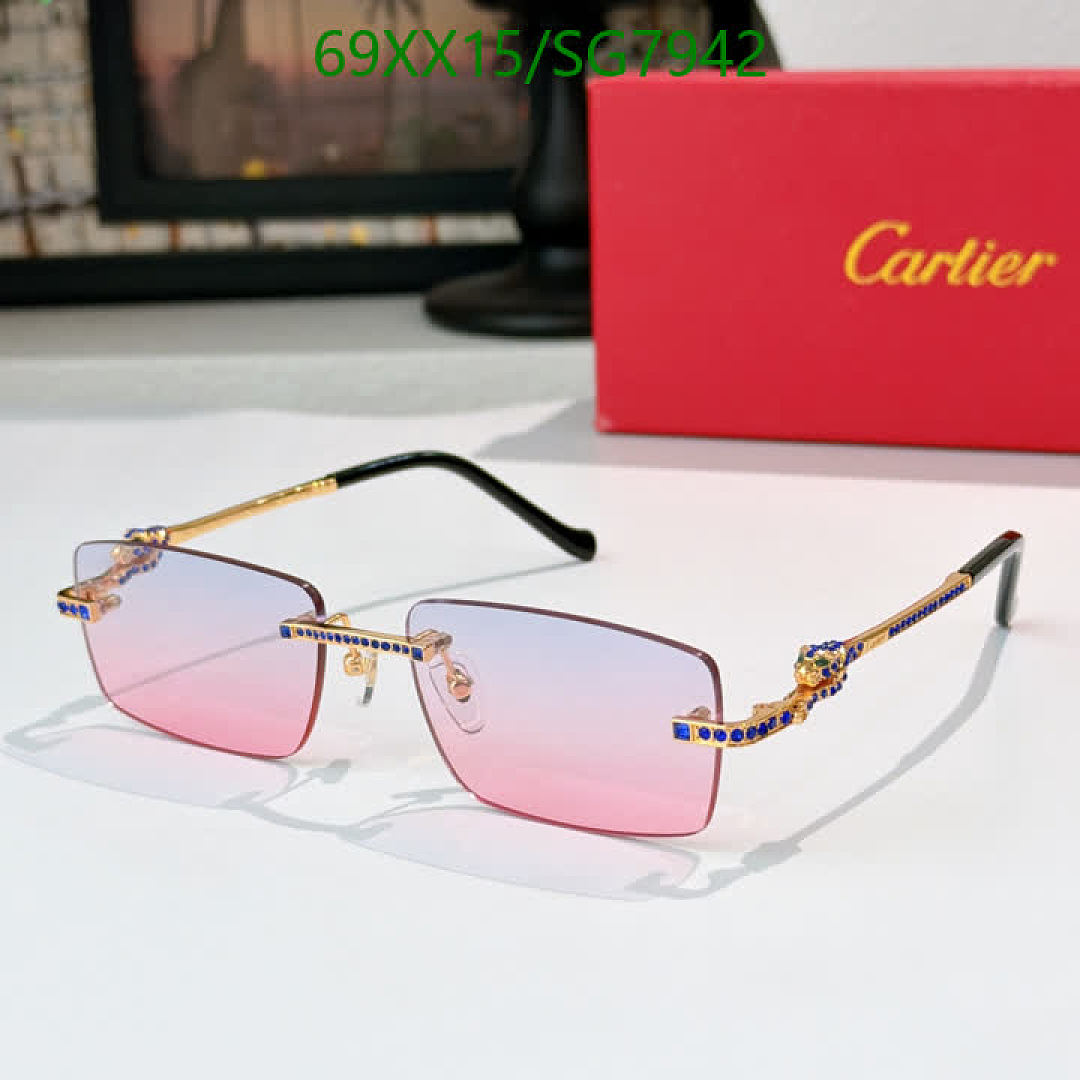 Cartier-Glasses Code: SG7942 $: 69USD