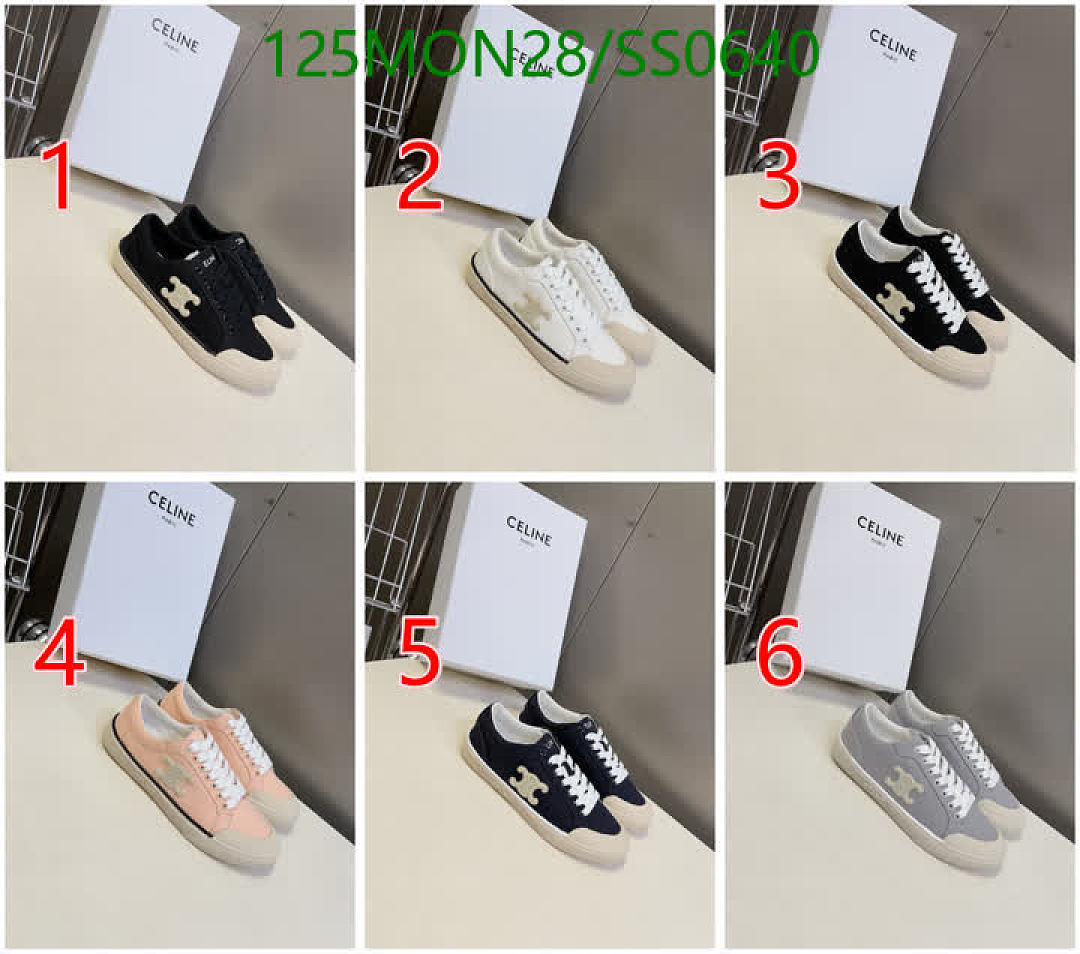 Celine-Women Shoes Code: SS0640 $: 125USD