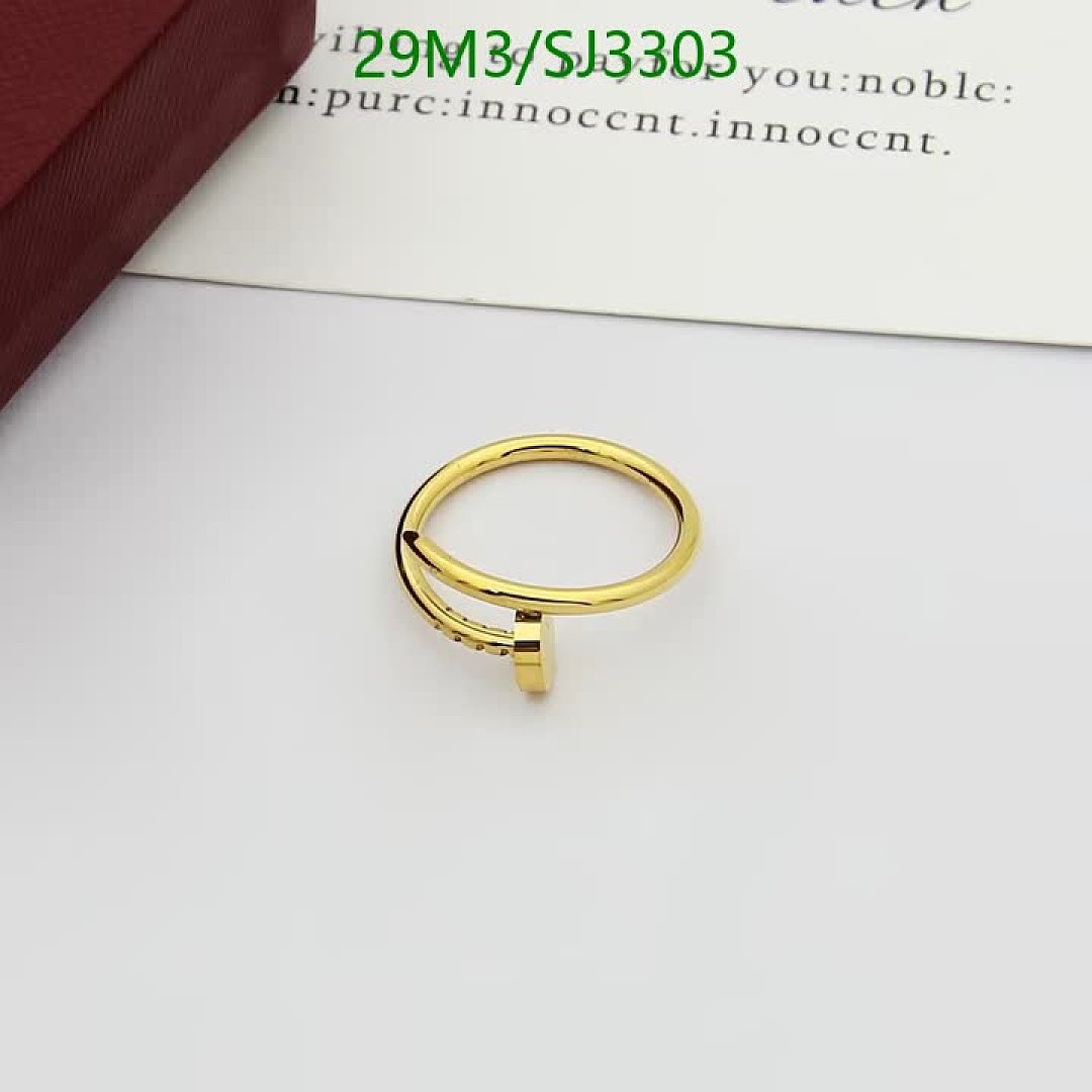 Cartier-Jewelry Code: SJ3303 $: 29USD