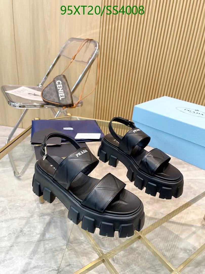 Prada-Women Shoes Code: SS4008 $: 95USD