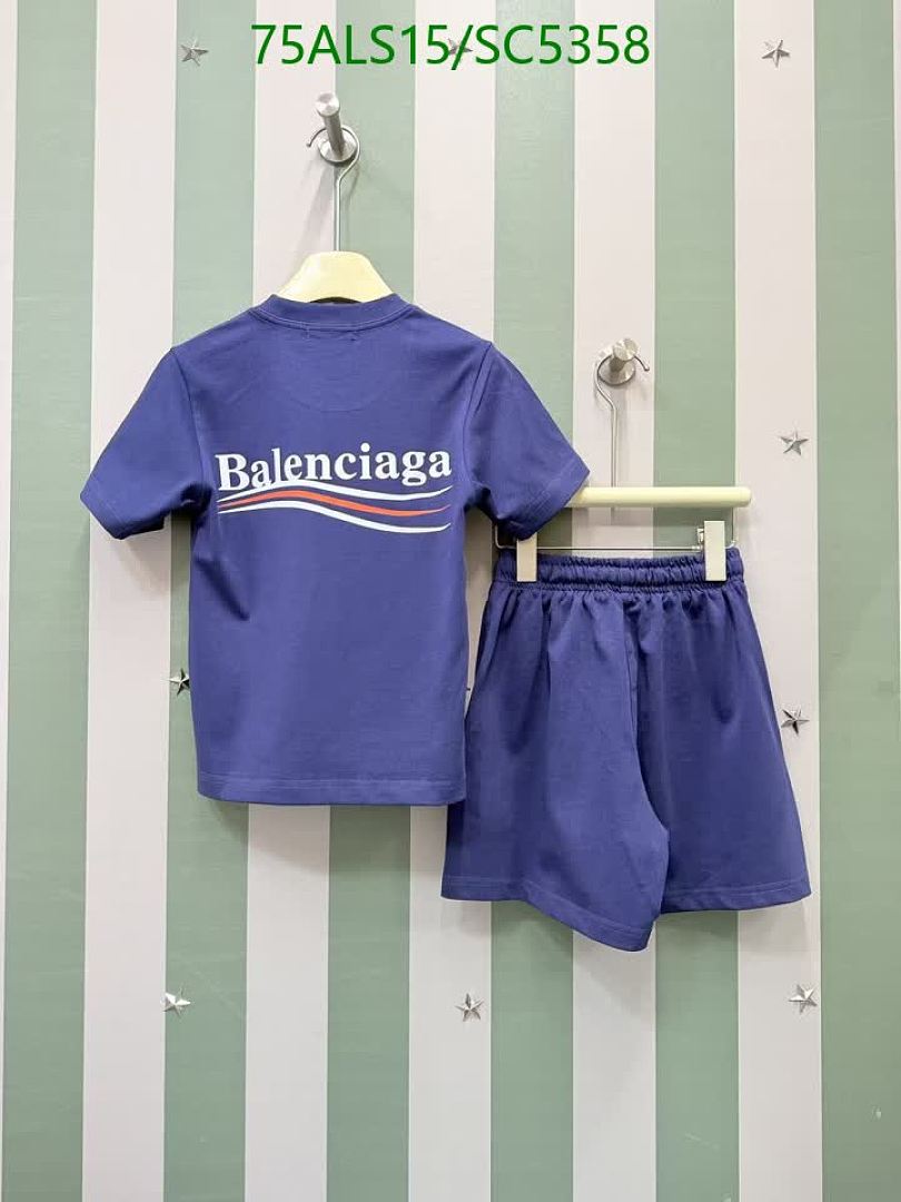 Balenciaga-Kids Clothing Code: SC5358 $: 75USD
