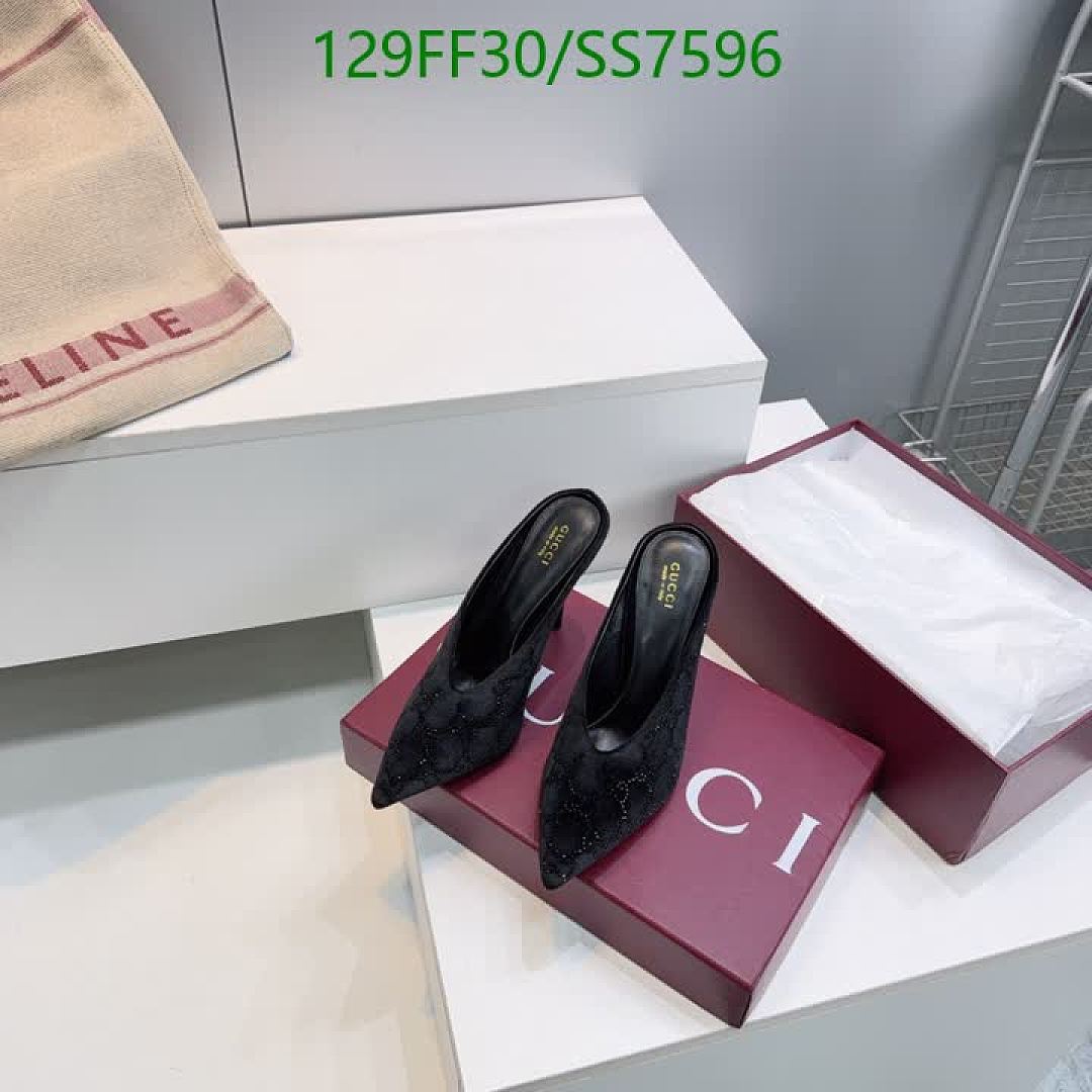 Gucci-Women Shoes Code: SS7596 $: 129USD