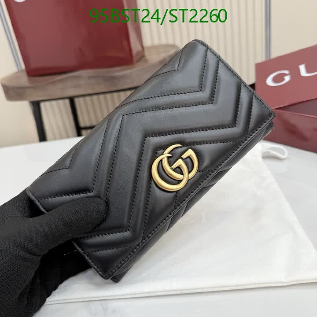 Gucci-Wallet Mirror Quality Code: ST2260 $: 95USD
