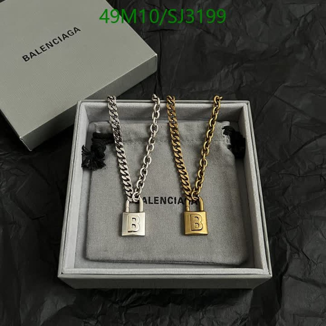 Balenciaga-Jewelry Code: SJ3199 $: 49USD
