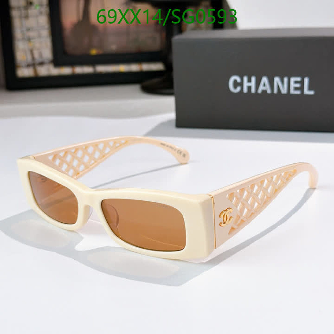 Chanel-Glasses Code: SG0593 $: 69USD