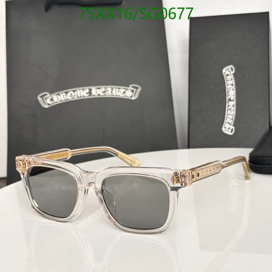 Chrome Hearts-Glasses Code: SG0677 $: 75USD