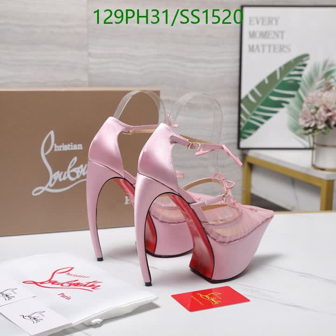 Christian Louboutin-Women Shoes Code: SS1520 $: 129USD