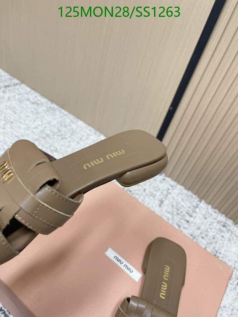 Miu Miu-Women Shoes Code: SS1263 $: 125USD