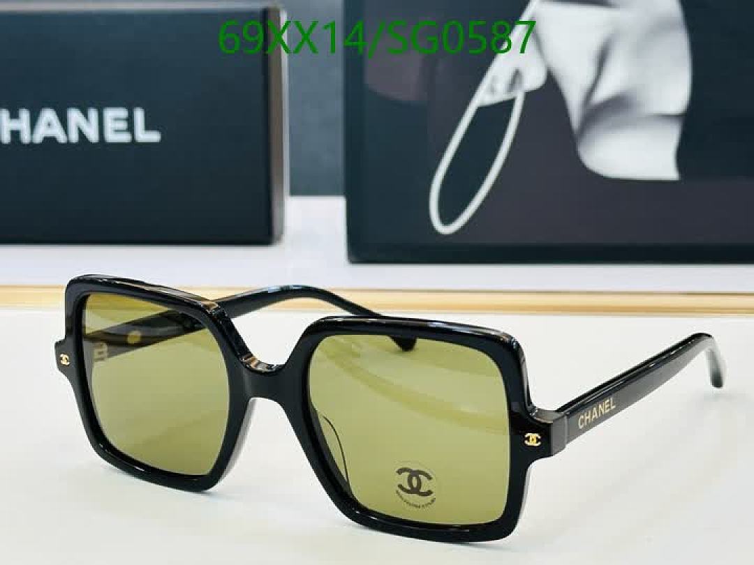 Chanel-Glasses Code: SG0587 $: 69USD