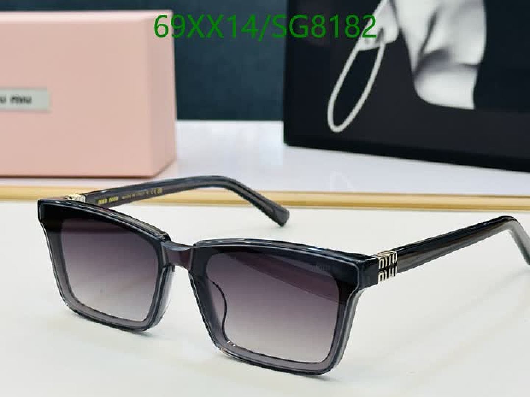 Miu Miu-Glasses Code: SG8182 $: 69USD