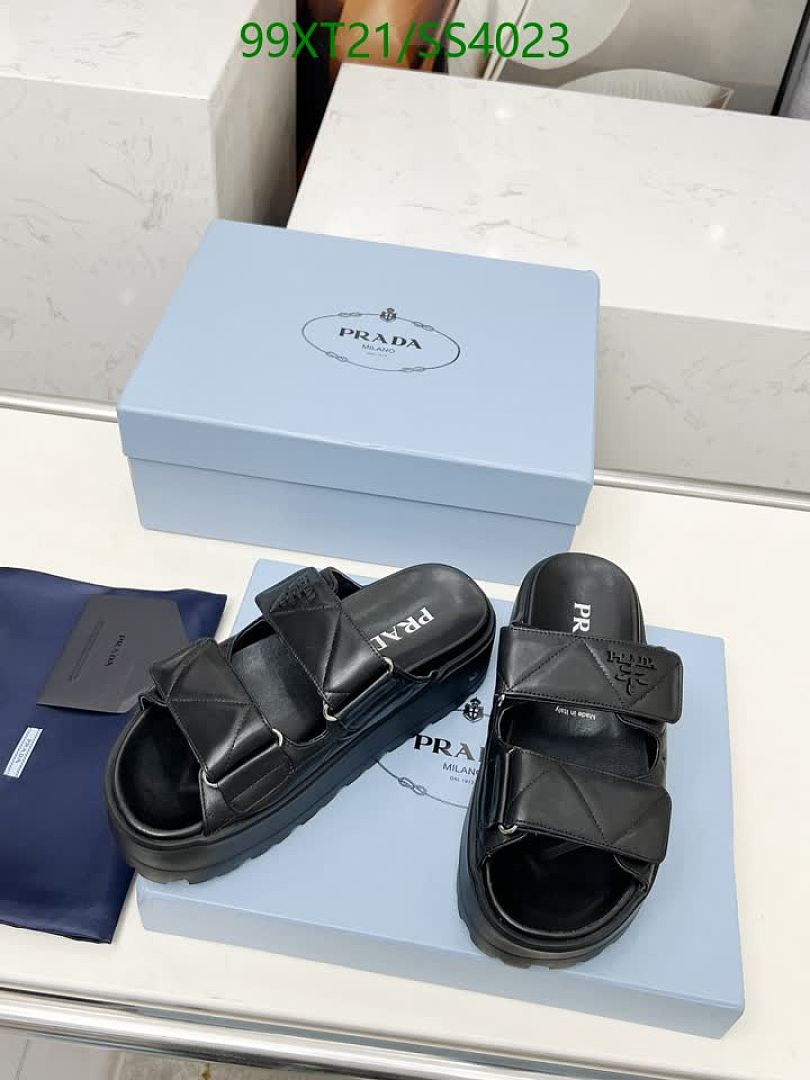 Prada-Women Shoes Code: SS4023 $: 99USD