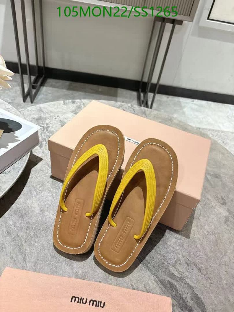 Miu Miu-Women Shoes Code: SS1265 $: 105USD
