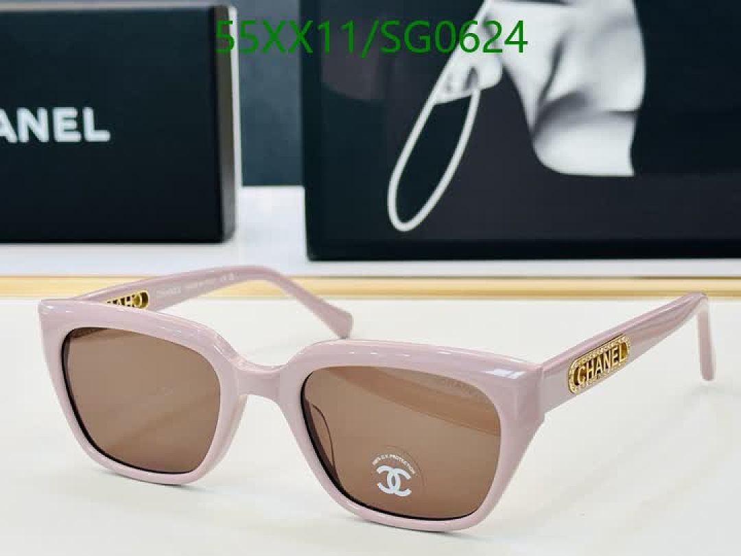 Chanel-Glasses Code: SG0624 $: 55USD