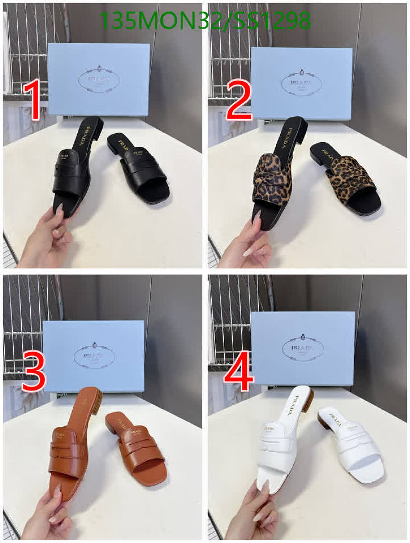 Prada-Women Shoes Code: SS1298 $: 135USD