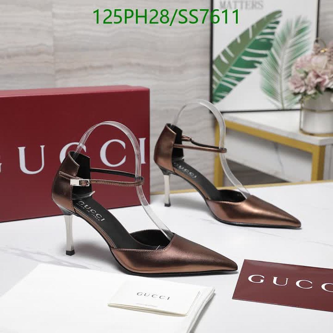 Gucci-Women Shoes Code: SS7611 $: 125USD