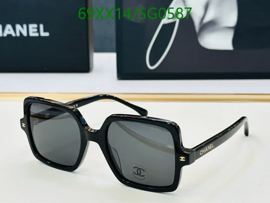 Chanel-Glasses Code: SG0587 $: 69USD