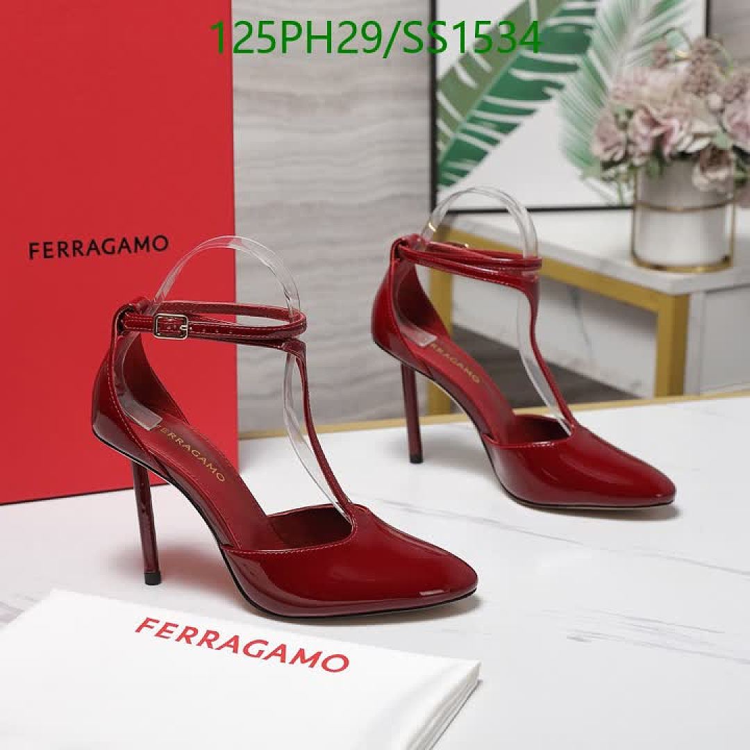 Ferragamo-Women Shoes Code: SS1534 $: 125USD