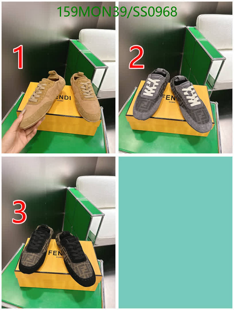 Fendi-Men shoes Code: SS0968 $: 159USD