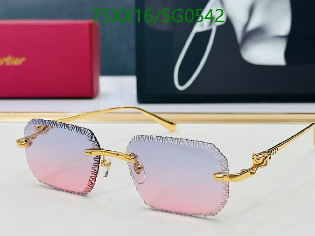 Cartier-Glasses Code: SG0542 $: 75USD