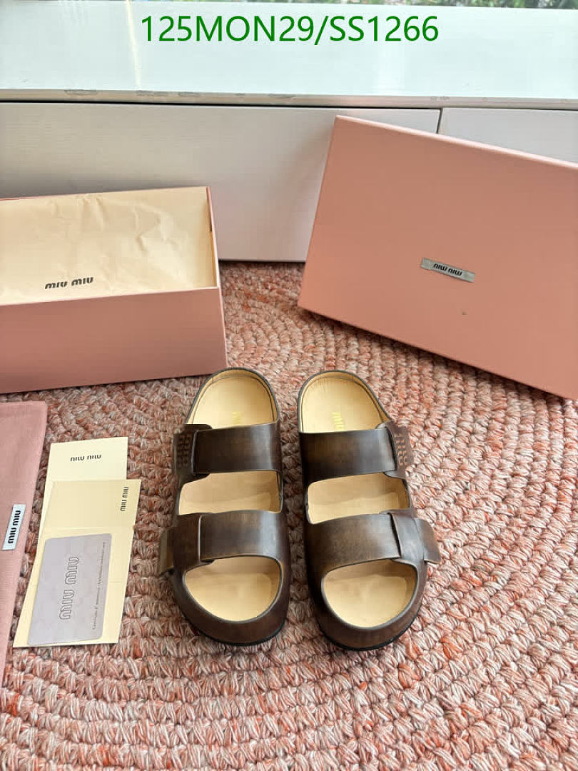 Miu Miu-Women Shoes Code: SS1266 $: 125USD