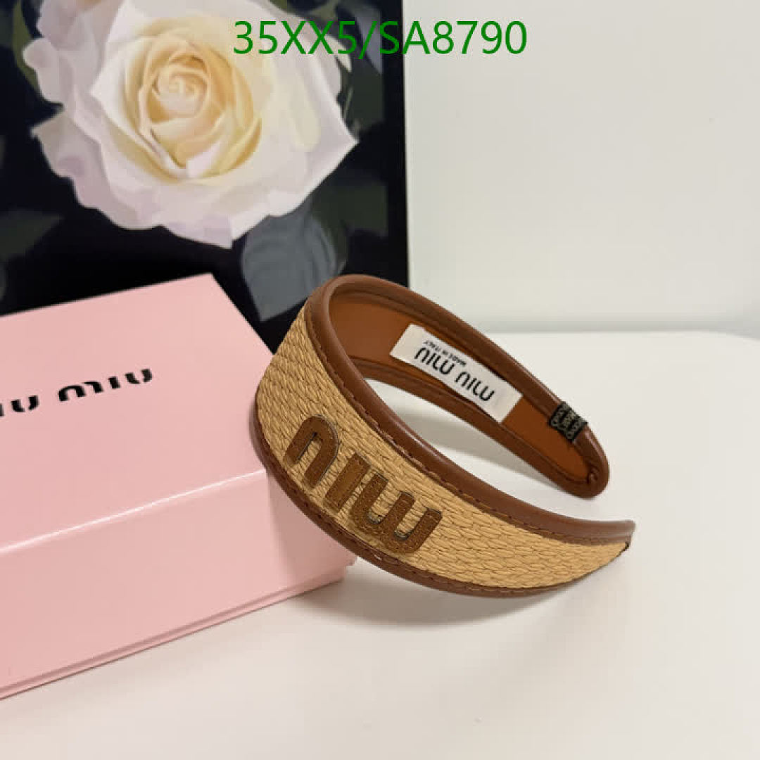MIU MIU-Headband Code: SA8790 $: 35USD