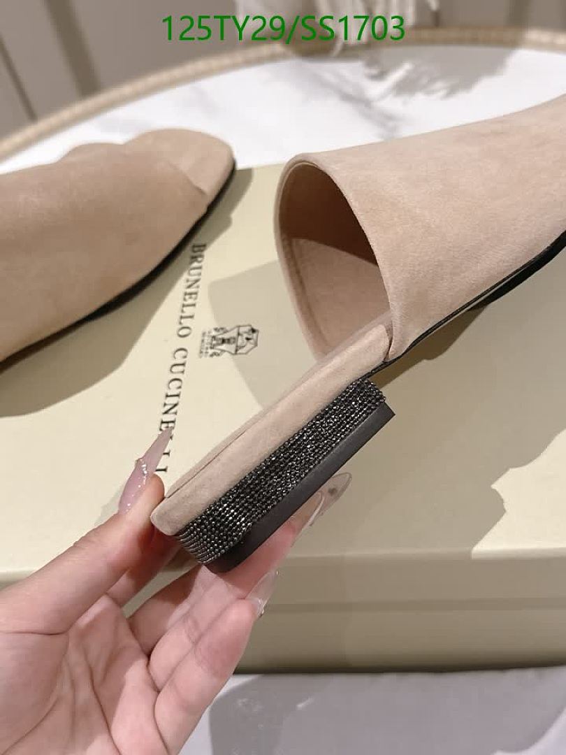 Brunello Cucinelli-Women Shoes Code: SS1703 $: 125USD
