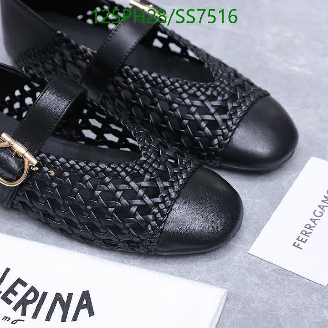 Ferragamo-Women Shoes Code: SS7516 $: 125USD