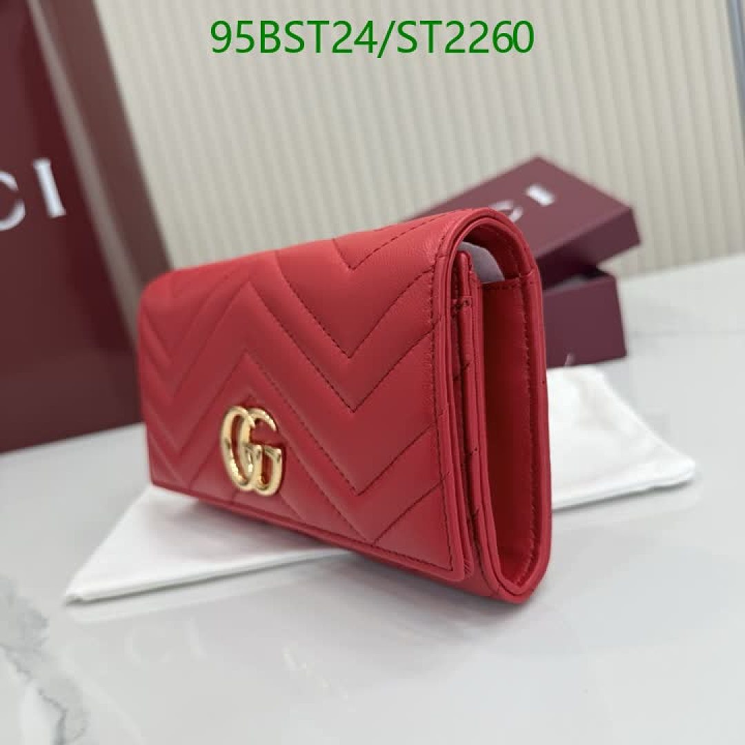 Gucci-Wallet Mirror Quality Code: ST2260 $: 95USD
