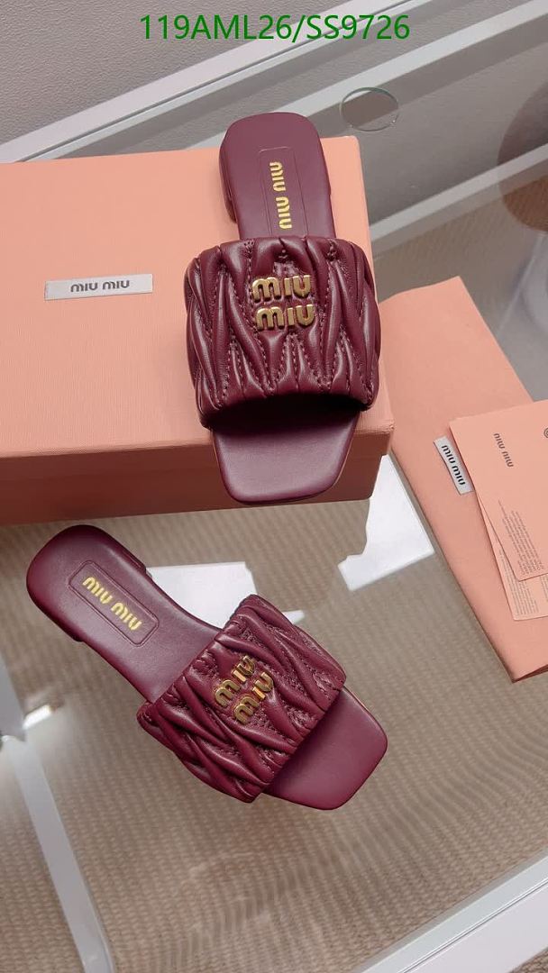 Miu Miu-Women Shoes Code: SS9726 $: 119USD