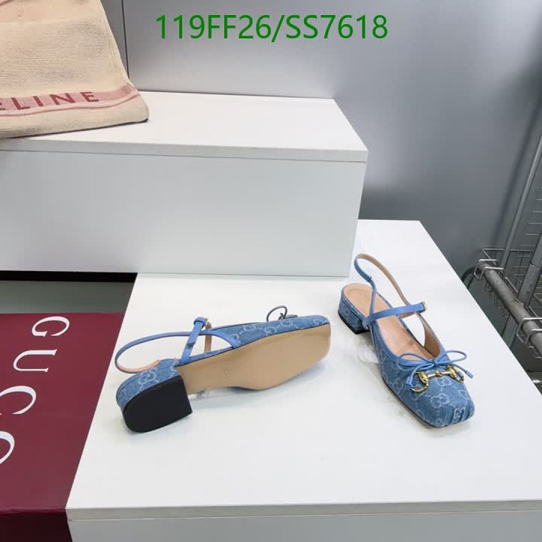Gucci-Women Shoes Code: SS7618 $: 119USD