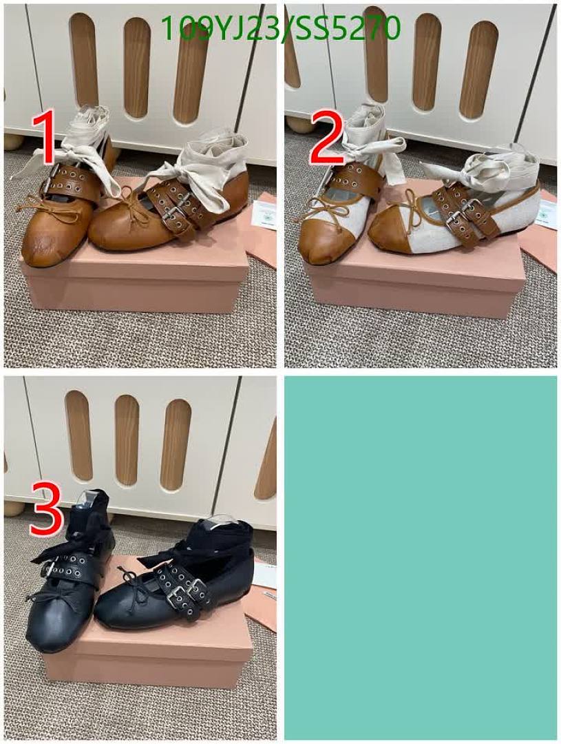 Miu Miu-Women Shoes Code: SS5270 $: 109USD